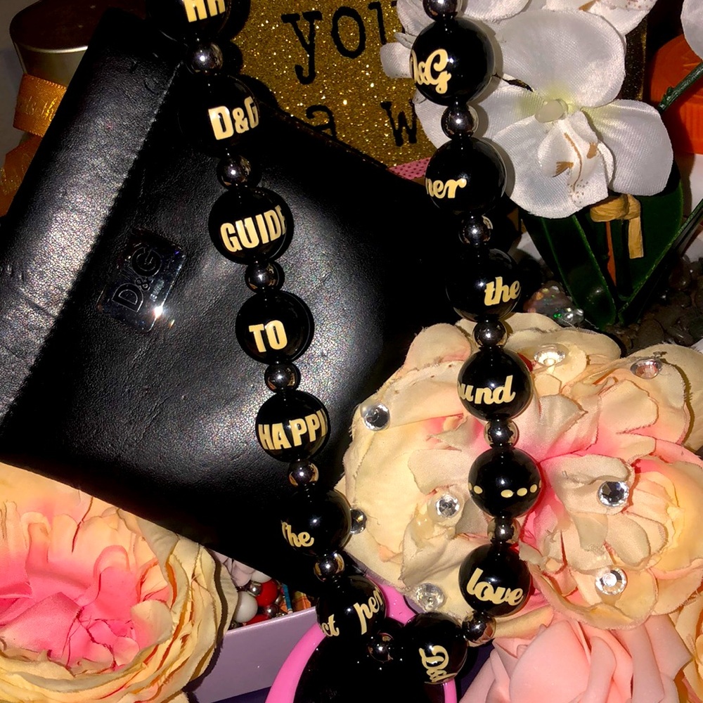 D&G Jewels Circled Love Necklace